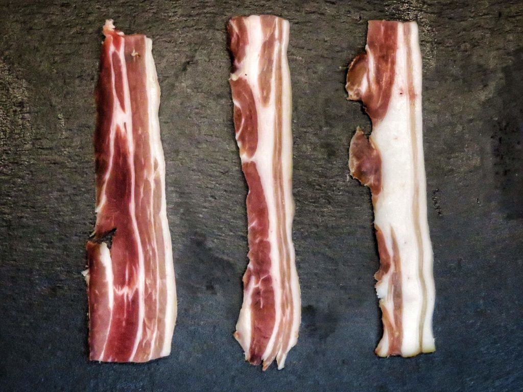 Bacon Frühstücksspeck durchwachsen