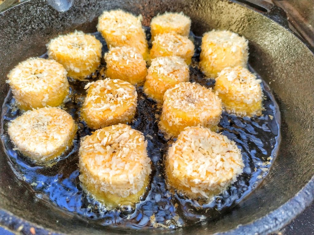 Frittierte Kochbananen
