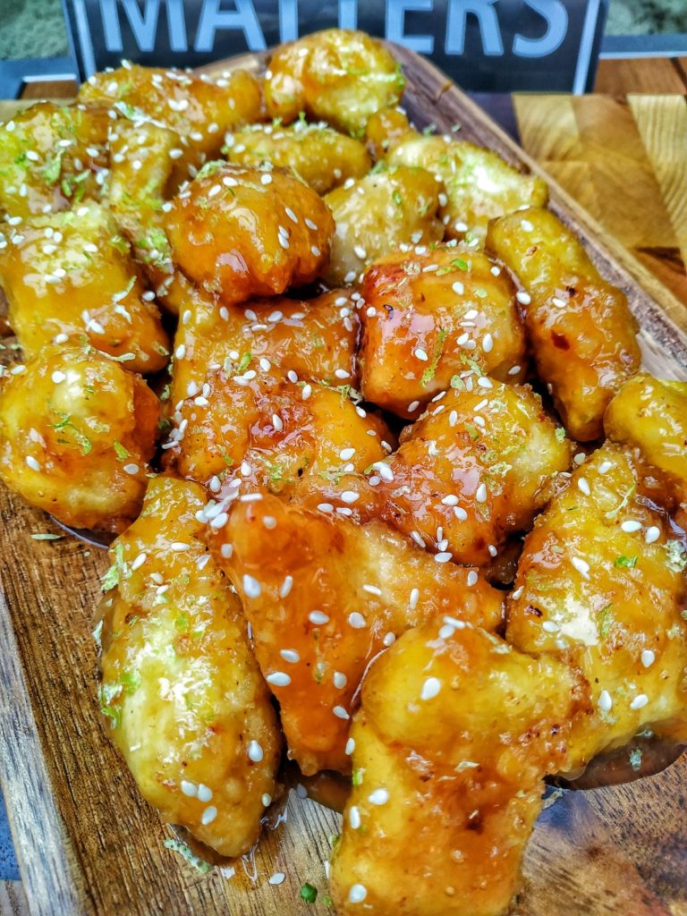 Chinesische Hähnchen Nuggets