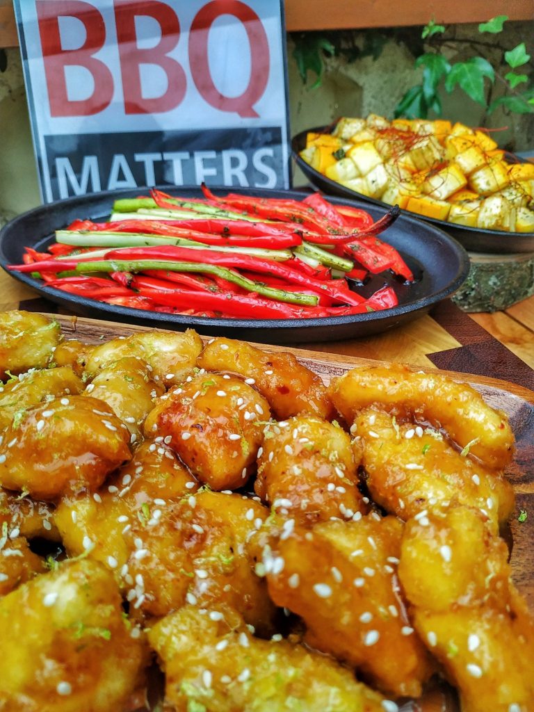 Chinesische Hähnchen Nuggets