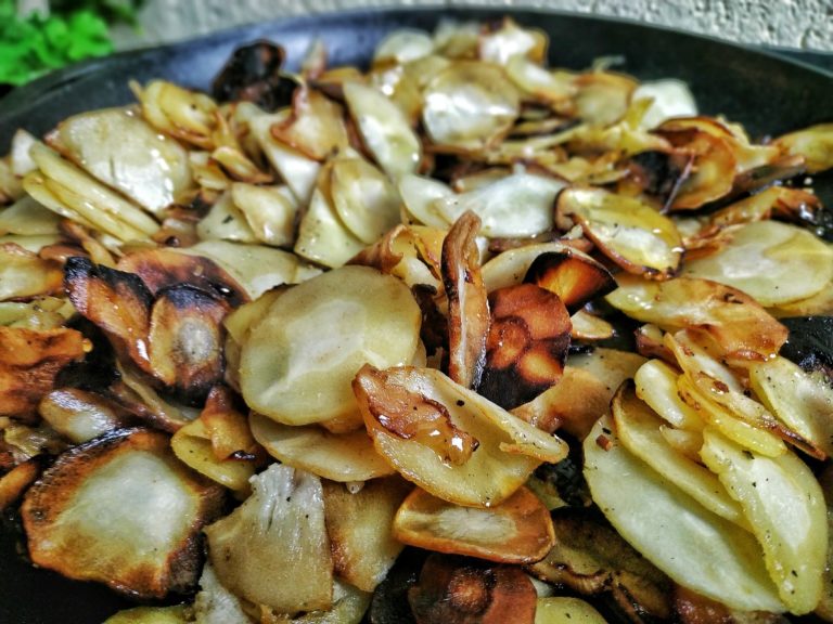 gebratene Pastinaken