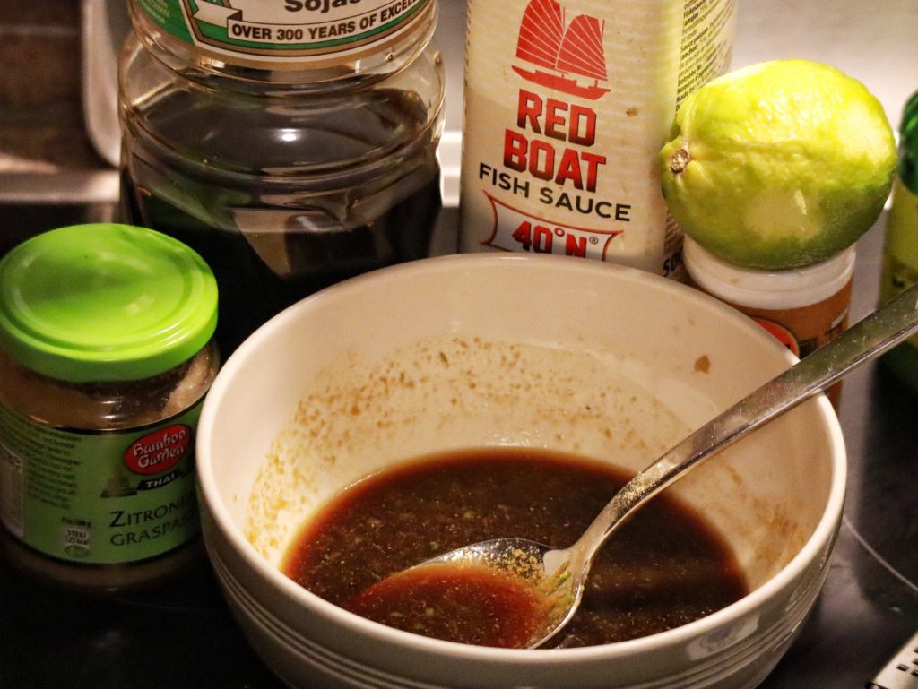 Marinade für Lamm T-Bone Steaks