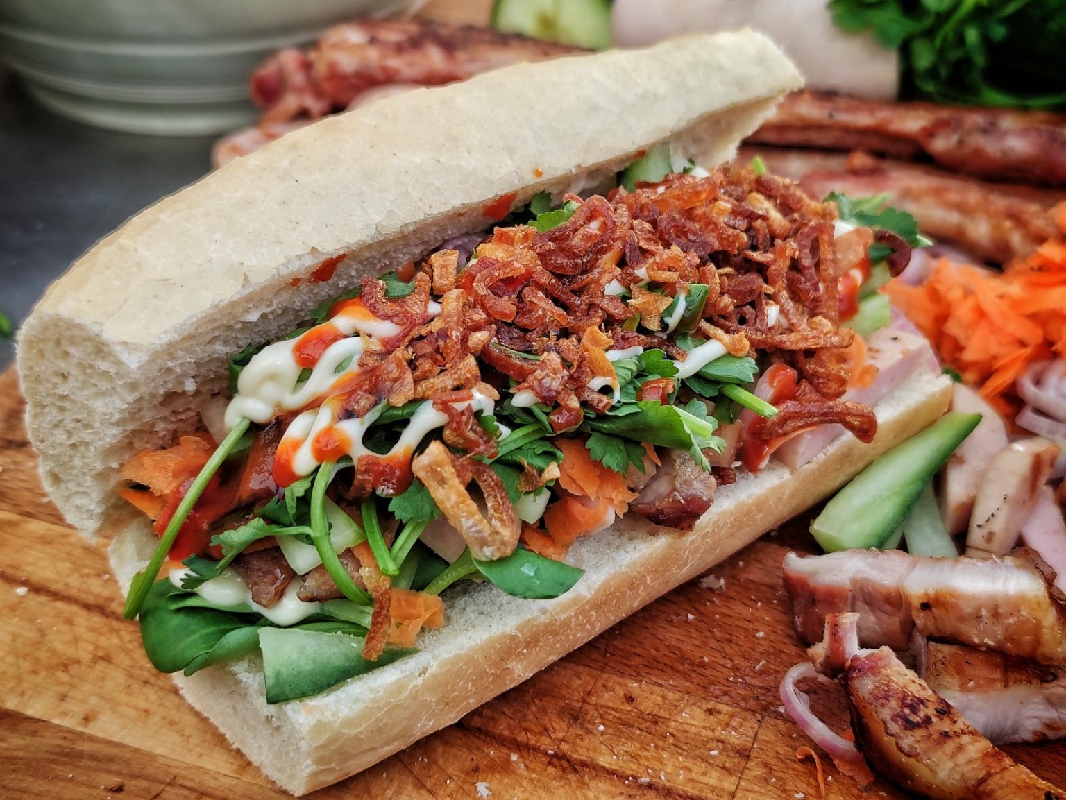 Banh Mi - legendäres vietnamesisches Sandwich - Chopstick BBQ