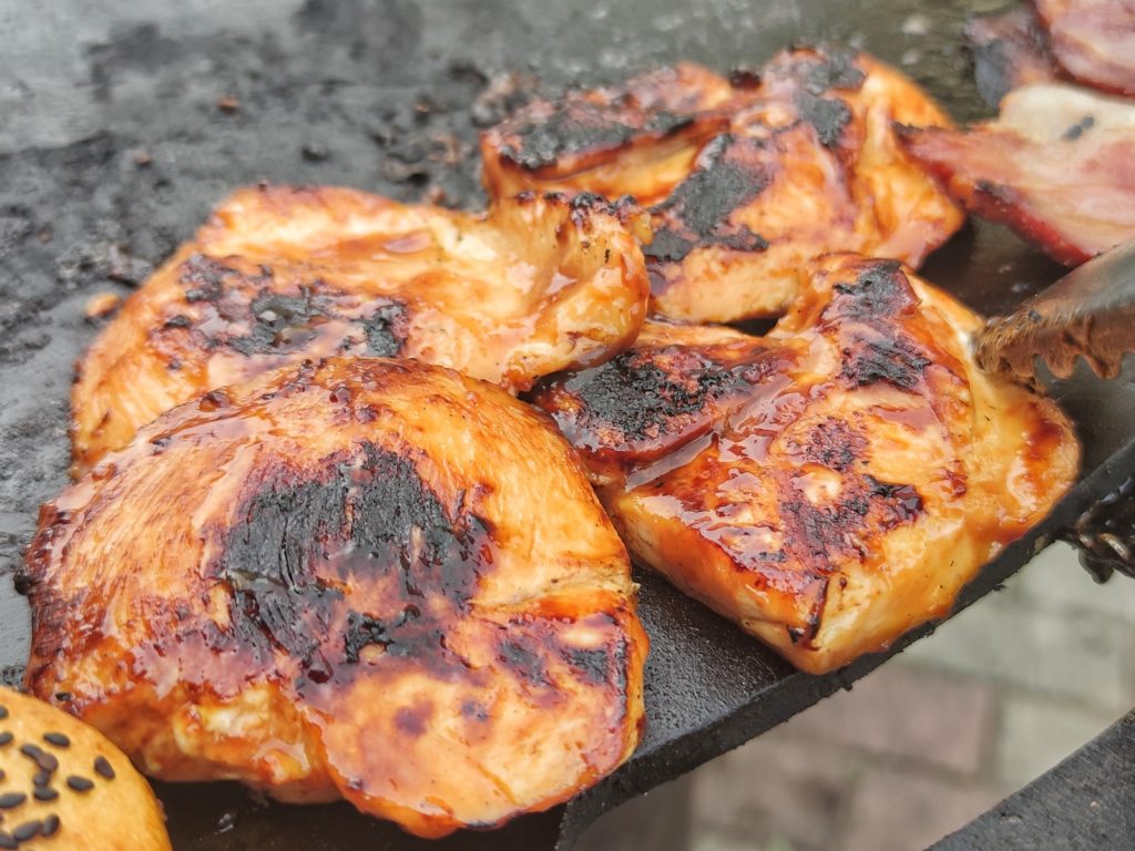 Hähnchenbrust für Hähnchen Teriyaki Burger