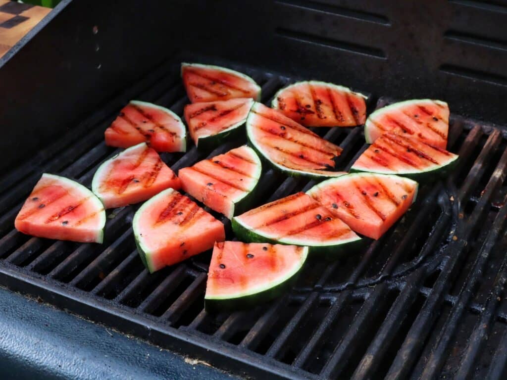 Wassermelone Grillen