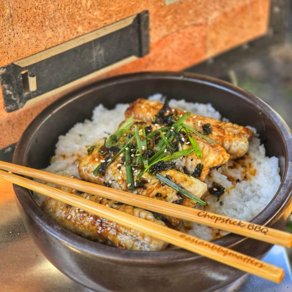 Unadon (Unagi Don) - Eel on rice